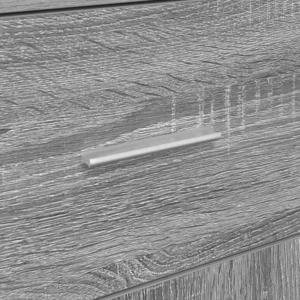 Sideboard mit Schubladen Graues Sonoma 38 x 34 x 75 cm
