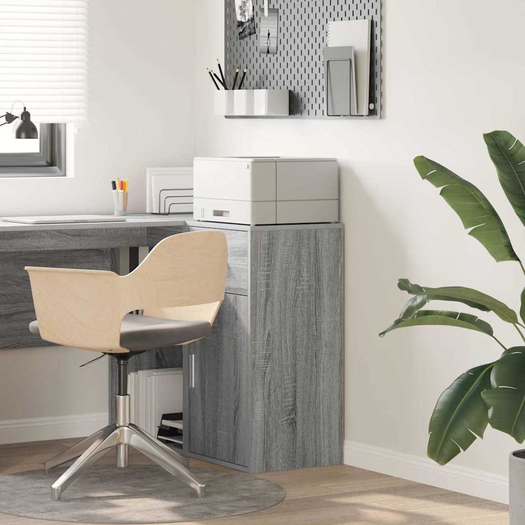 Sideboard mit Schubladen Graues Sonoma 38 x 34 x 75 cm