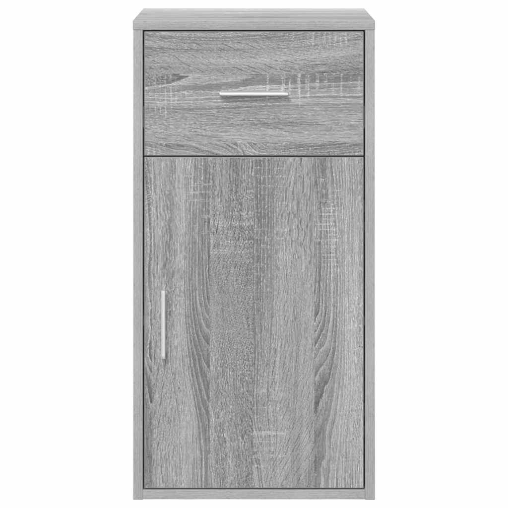 Sideboard mit Schubladen Graues Sonoma 38 x 34 x 75 cm