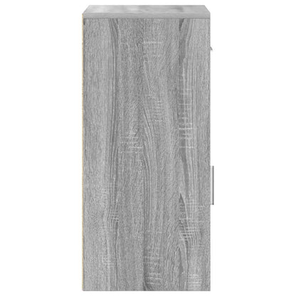 Sideboard mit Schubladen Graues Sonoma 38 x 34 x 75 cm