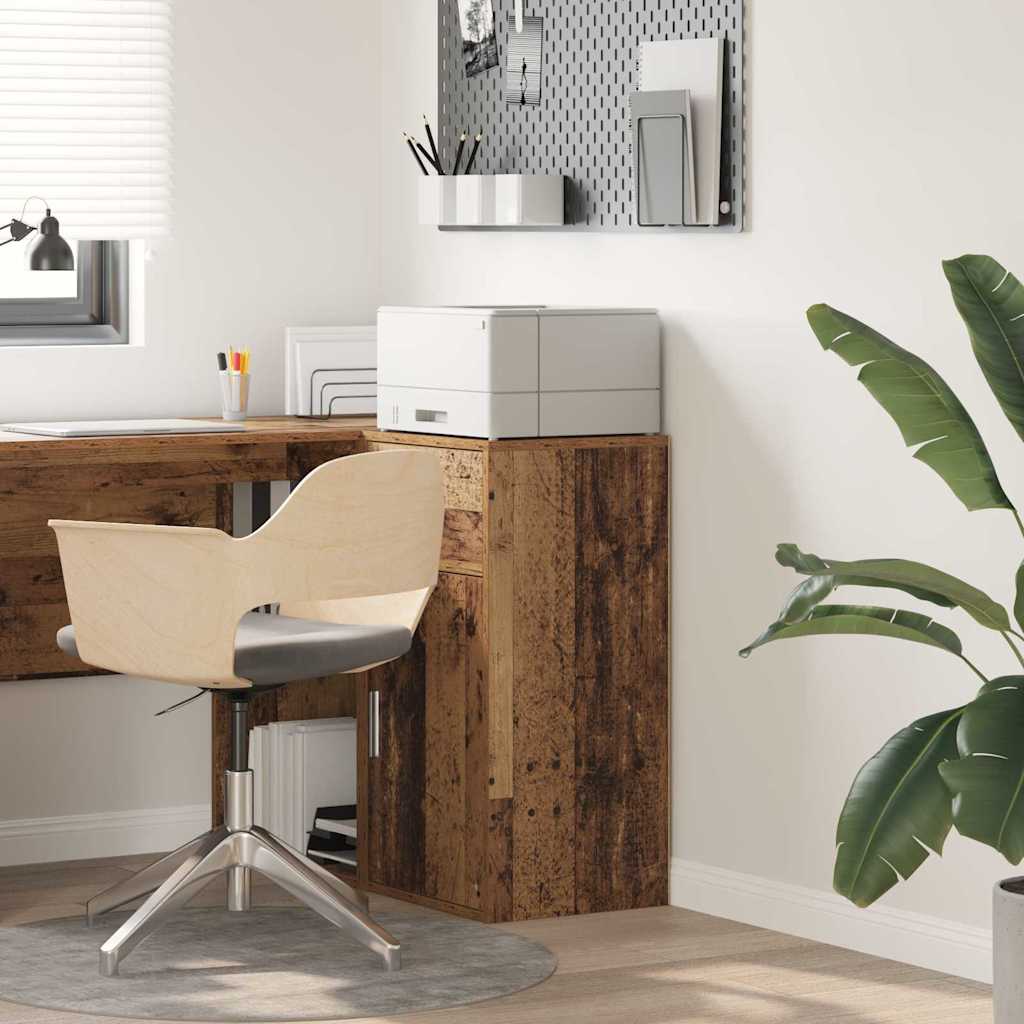 Sideboard mit Schubladen Altholz 38 x 34 x 75 cm