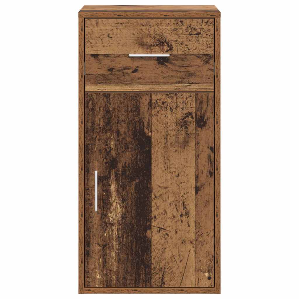 Sideboard mit Schubladen Altholz 38 x 34 x 75 cm