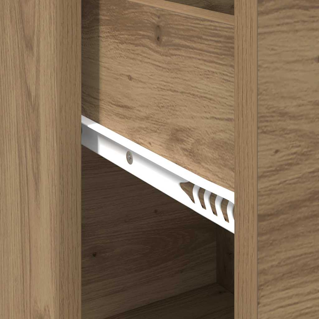 Sideboard Artisan-Eiche 38 x 34 x 75 cm