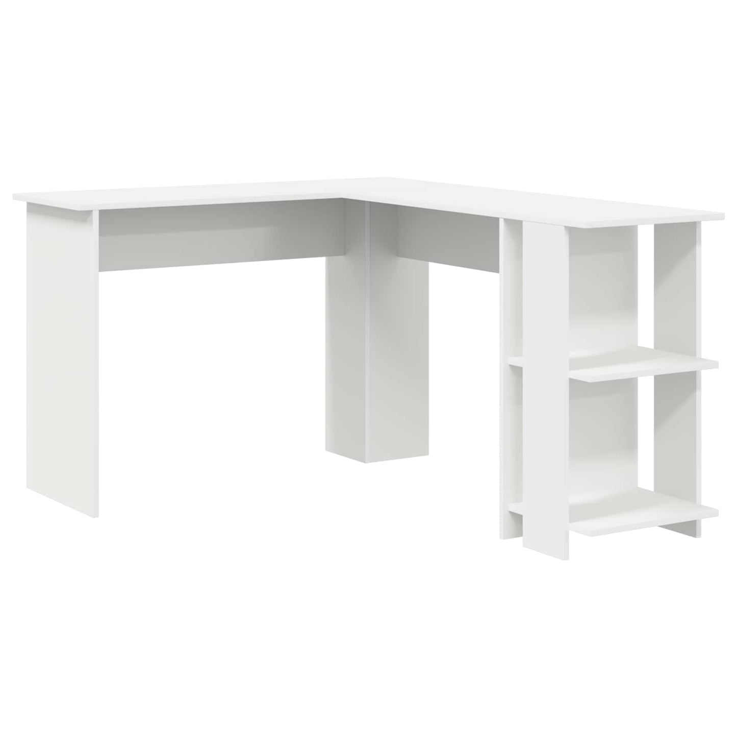 Eck-Schreibtisch Weiß Holzwerkstoff 140 x 113,5 x 75 cm