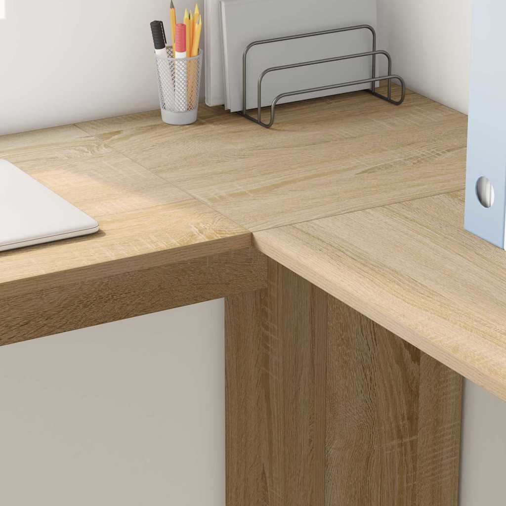 Eck-Schreibtisch Sonoma-Eiche Holzwerkstoff 140 x 113,5 x 75 cm