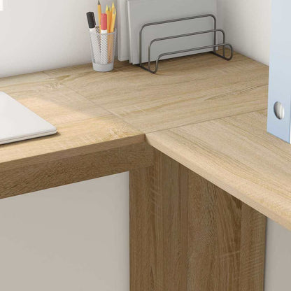 Eck-Schreibtisch Sonoma-Eiche Holzwerkstoff 140 x 113,5 x 75 cm