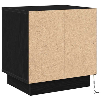 Nachttisch 2 stk. Schwarz 44 x 34,5 x 45 cm Holzwerkstoff