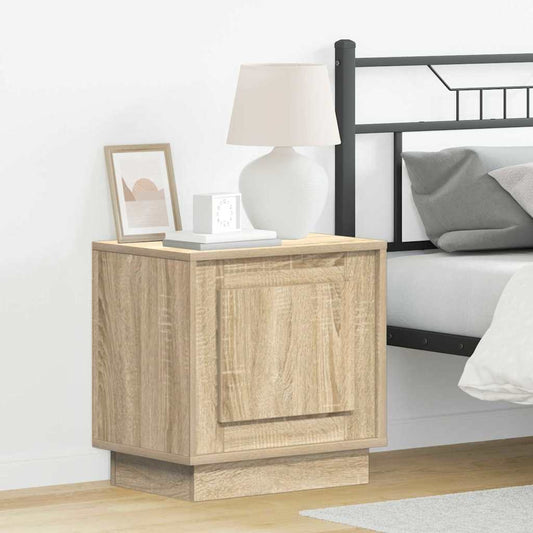 Nachttisch mit Sonoma Eiche 44 x 34.5 x 45 cm Holzwerkstoff