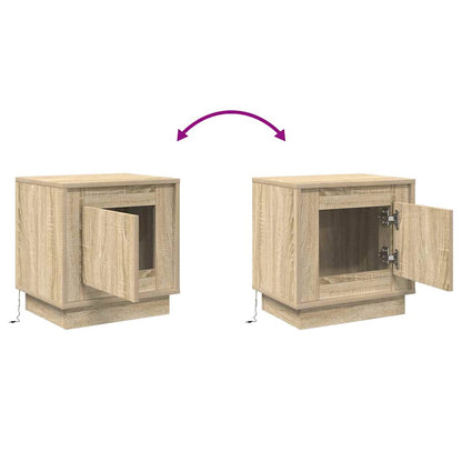 Nachttisch Sonoma-Eiche 44 x 34,5 x 45 cm Holzwerkstoff