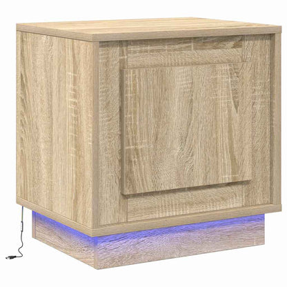 Nachttisch 2 stk. Sonoma-Eiche 44 x 34,5 x 45 cm Holzwerkstoff