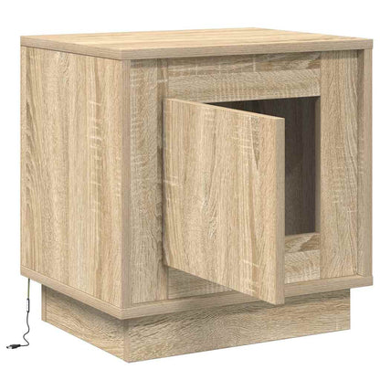 Nachttisch 2 stk. Sonoma-Eiche 44 x 34,5 x 45 cm Holzwerkstoff