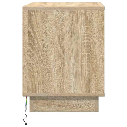 Nachttisch 2 stk. Sonoma-Eiche 44 x 34,5 x 45 cm Holzwerkstoff