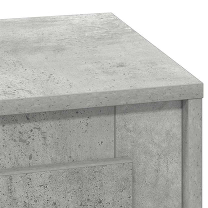 Nachttisch Beton Grau 44 x 34,5 x 45 cm Holzwerkstoff