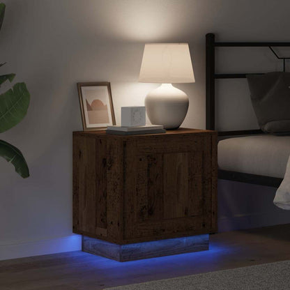 Nachttisch Altholz 44 x 34,5 x 45 cm Holzwerkstoff
