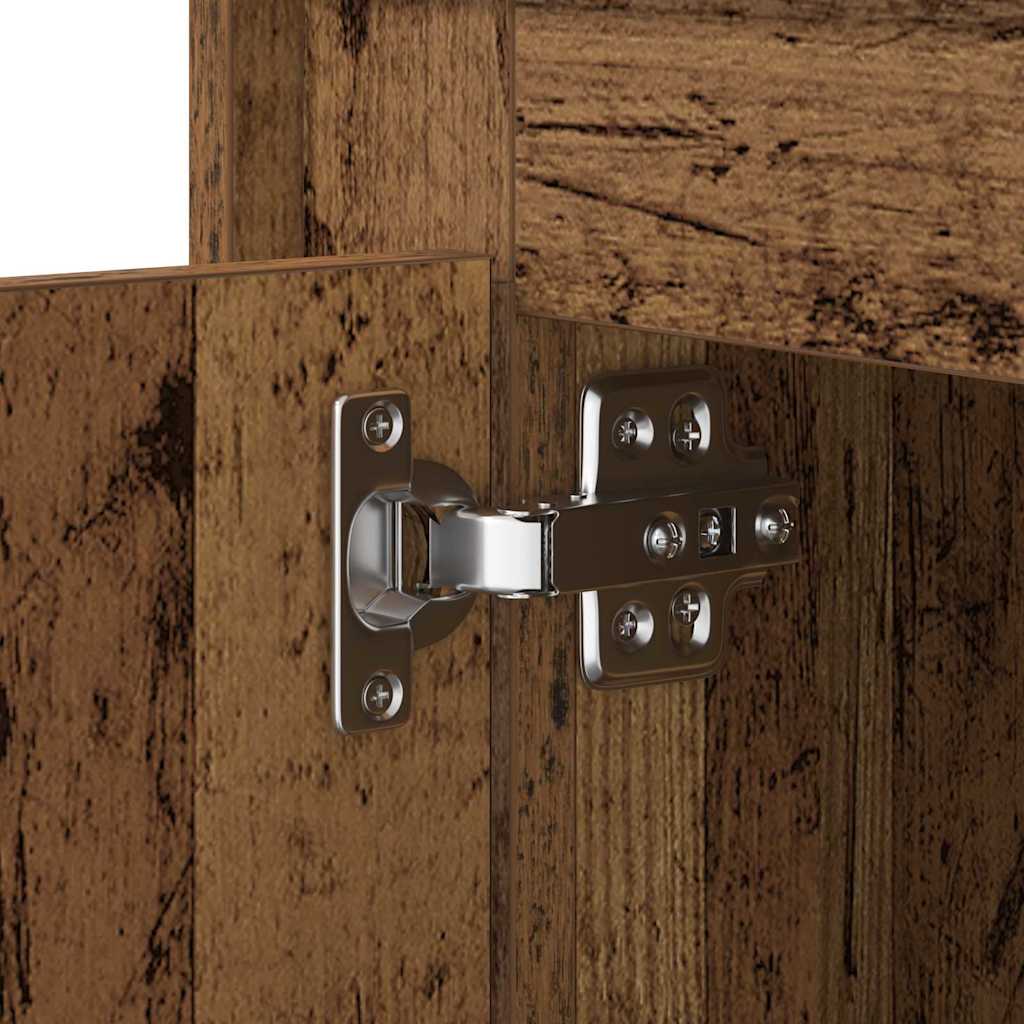 Nachttisch 2 stk. Altholz 44 x 34,5 x 45 cm Holzwerkstoff