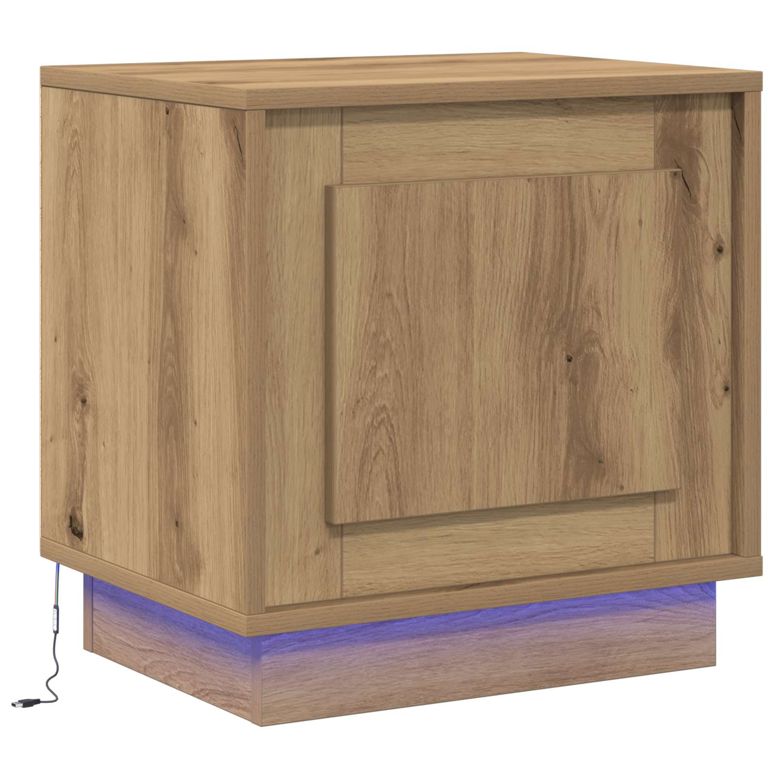 Nachttisch Artisan-Eiche 44 x 34,5 x 45 cm Holzwerkstoff