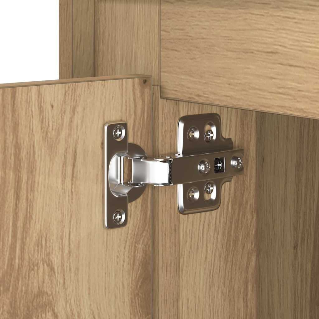 Nachttisch 2 stk. Artisan-Eiche 44 x 34,5 x 45 cm Holzwerkstoff