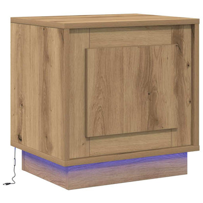 Nachttisch 2 stk. Artisan-Eiche 44 x 34,5 x 45 cm Holzwerkstoff