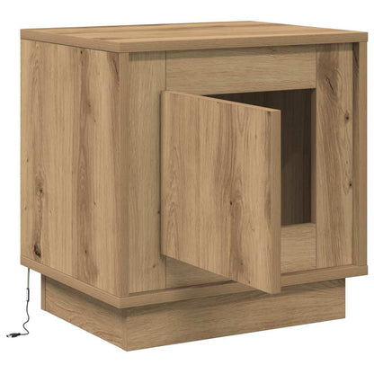 Nachttisch 2 stk. Artisan-Eiche 44 x 34,5 x 45 cm Holzwerkstoff