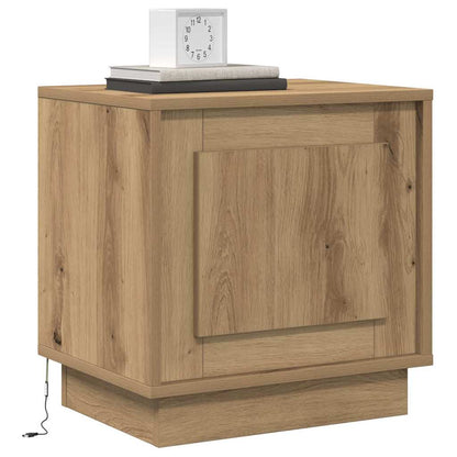 Nachttisch 2 stk. Artisan-Eiche 44 x 34,5 x 45 cm Holzwerkstoff