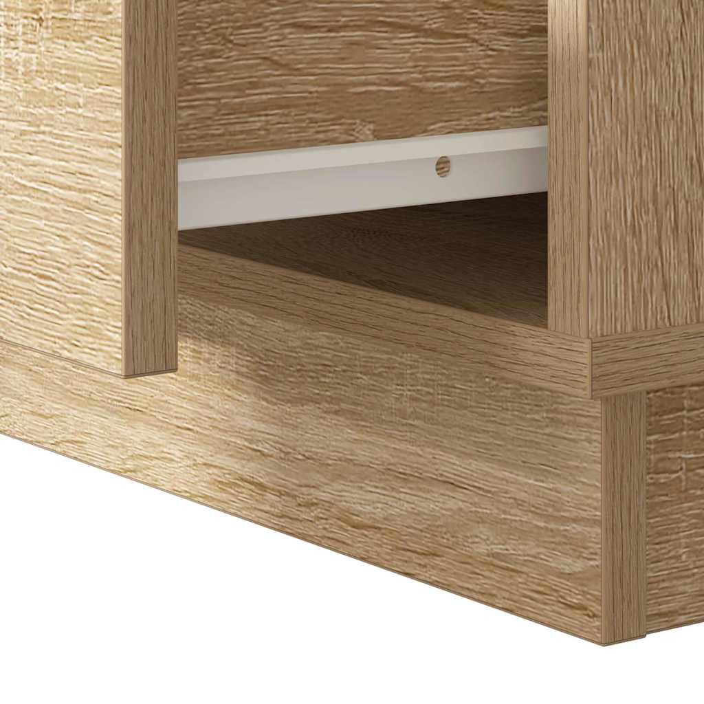 Nachttisch Sonoma-Eiche 50 x 34,5 x 50 cm Holzwerkstoff