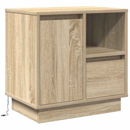 Nachttisch 2 stk. Sonoma-Eiche 50 x 34,5 x 50 cm Holzwerkstoff