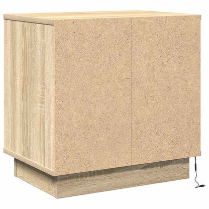 Nachttisch 2 stk. Sonoma-Eiche 50 x 34,5 x 50 cm Holzwerkstoff