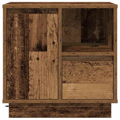 Nachttisch Altholz 50 x 34,5 x 50 cm Holzwerkstoff