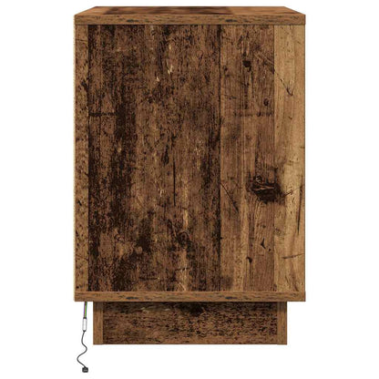 Nachttisch Altholz 50 x 34,5 x 50 cm Holzwerkstoff