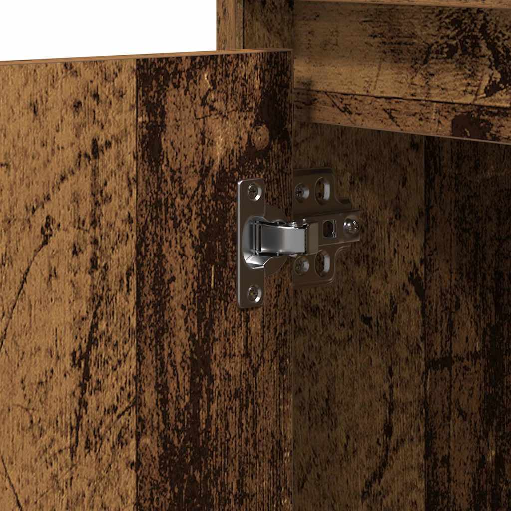 Nachttisch 2 stk. Altholz 50 x 34,5 x 50 cm Holzwerkstoff