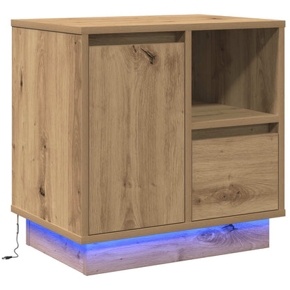 Nachttisch Artisan-Eiche 50 x 34,5 x 50 cm Holzwerkstoff