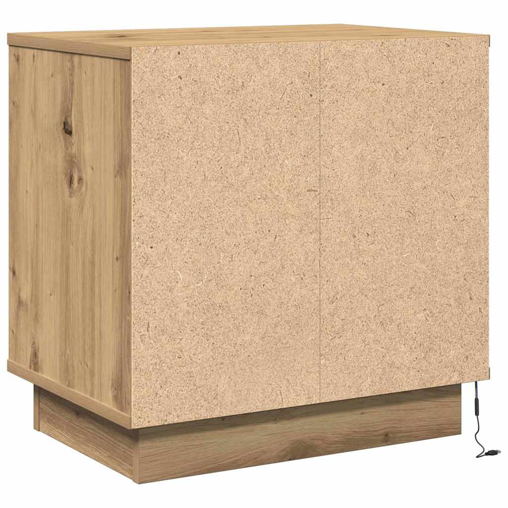 Nachttisch Artisan-Eiche 50 x 34,5 x 50 cm Holzwerkstoff