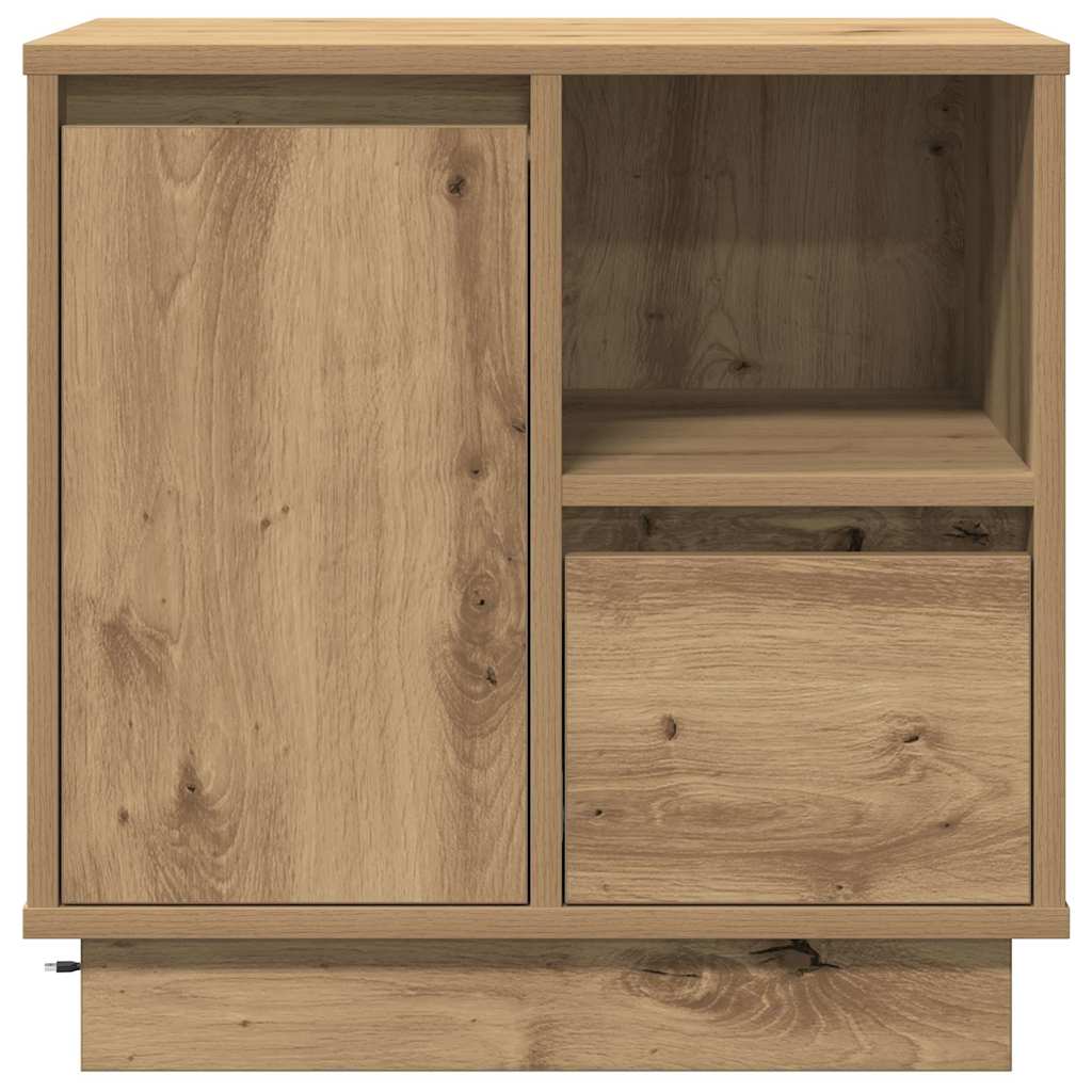 Nachttisch Artisan-Eiche 50 x 34,5 x 50 cm Holzwerkstoff
