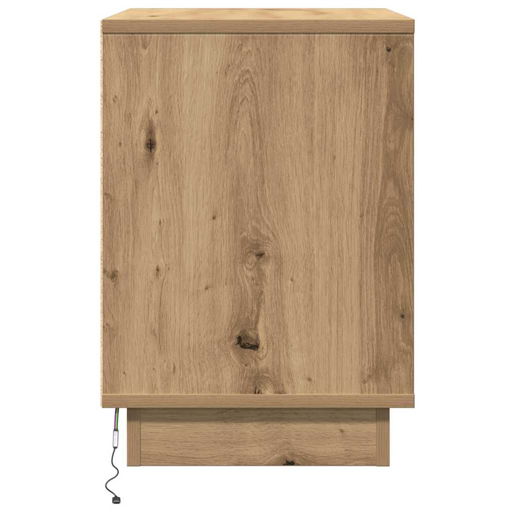 Nachttisch Artisan-Eiche 50 x 34,5 x 50 cm Holzwerkstoff