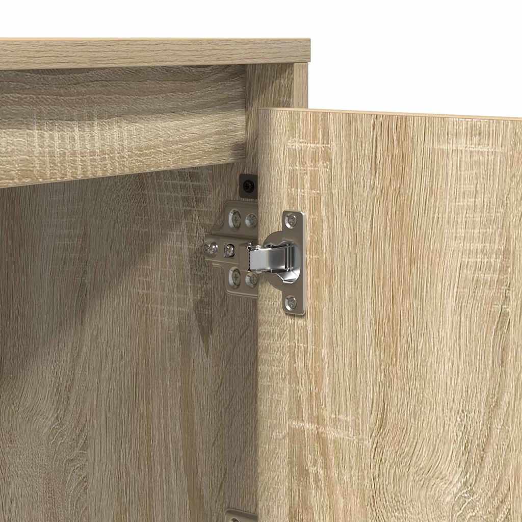 Nachttisch mit Sonoma-Eiche 39 x 34,5 x 50 cm Holzwerkstoff