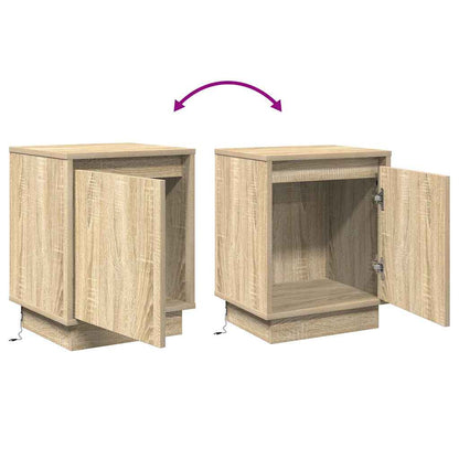 Nachttisch Sonoma-Eiche 39 x 34,5 x 50 cm Holzwerkstoff