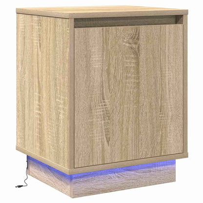 Nachttisch 2 stk. Sonoma-Eiche 39 x 34,5 x 50 cm Holzwerkstoff