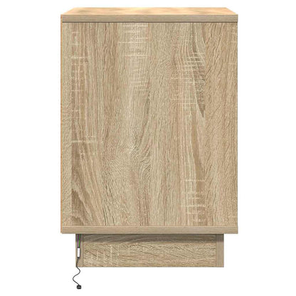Nachttisch 2 stk. Sonoma-Eiche 39 x 34,5 x 50 cm Holzwerkstoff