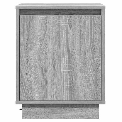 Nachttisch Grau 39 x 34,5 x 50 cm Holzwerkstoff