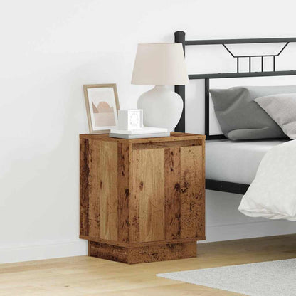 Nachttisch Altholz 39 x 34,5 x 50 cm Holzwerkstoff