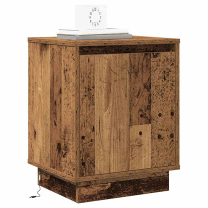 Nachttisch Altholz 39 x 34,5 x 50 cm Holzwerkstoff