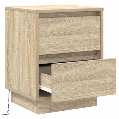 Nachttisch Sonoma-Eiche 39 x 34,5 x 50 cm Holzwerkstoff