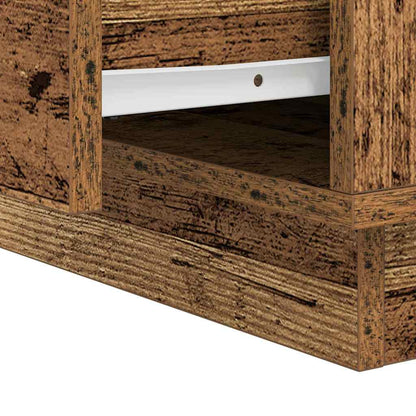 Nachttisch Altholz 39 x 34,5 x 50 cm Holzwerkstoff