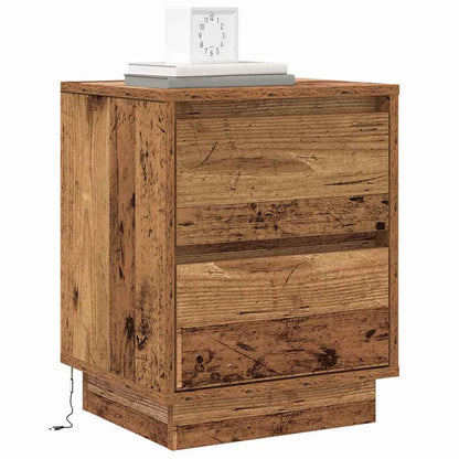 Nachttisch Altholz 39 x 34,5 x 50 cm Holzwerkstoff