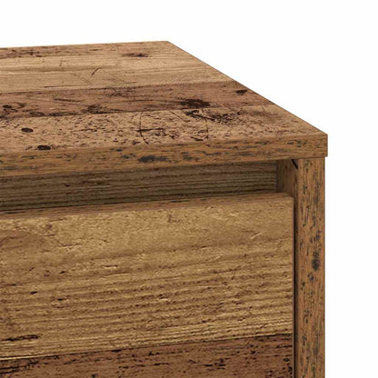Nachttisch 2 stk. Altholz 39 x 34,5 x 50 cm Holzwerkstoff