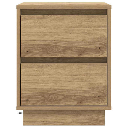 Nachttisch 2 stk. Artisan-Eiche 39 x 34,5 x 50 cm Holzwerkstoff