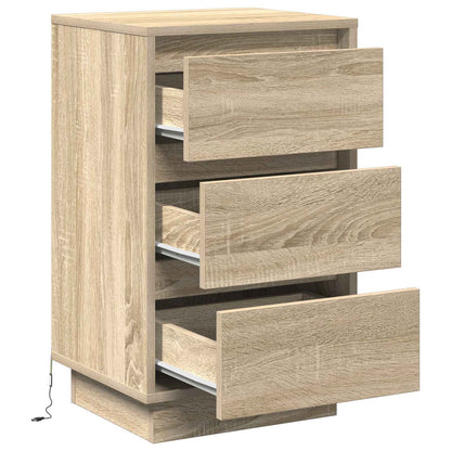 Nachttisch Sonoma-Eiche 39 x 34,5 x 65 cm Holzwerkstoff