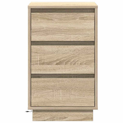 Nachttisch Sonoma-Eiche 39 x 34,5 x 65 cm Holzwerkstoff