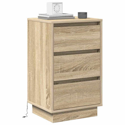 Nachttisch Sonoma-Eiche 39 x 34,5 x 65 cm Holzwerkstoff