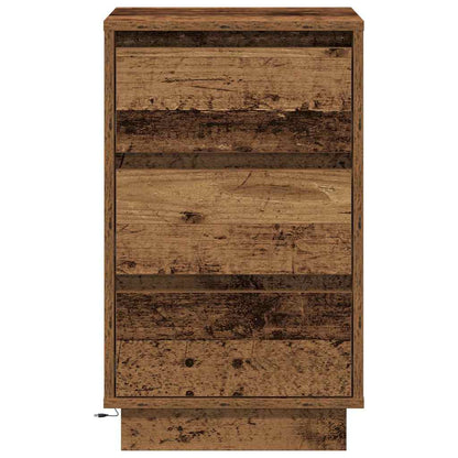 Nachttisch Altholz 39 x 34,5 x 65 cm Holzwerkstoff